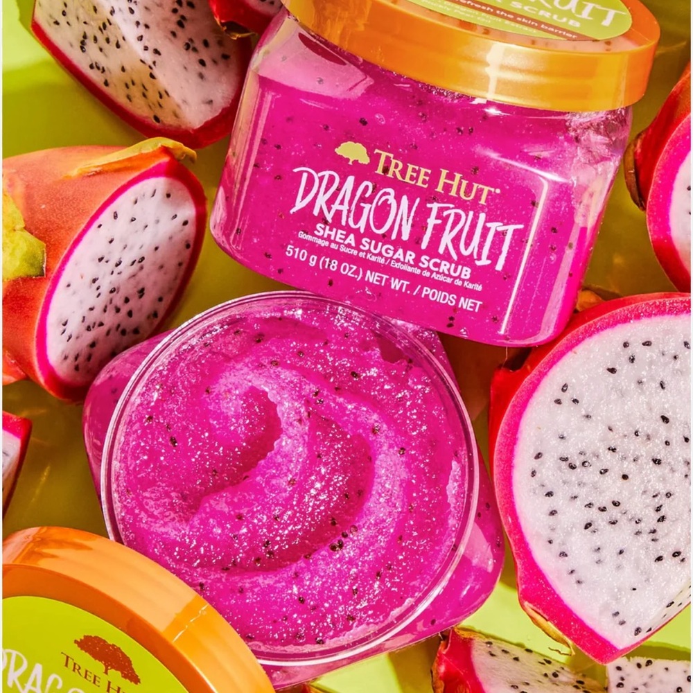 New Tree Hut Dragon Fruit Shea Sugar Scrub